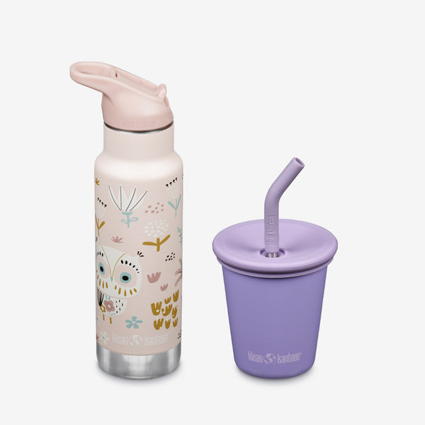 KK-Kids-SippyCupandWaterBottleSet-PaisleyPurple-Owlet_600x.jpg